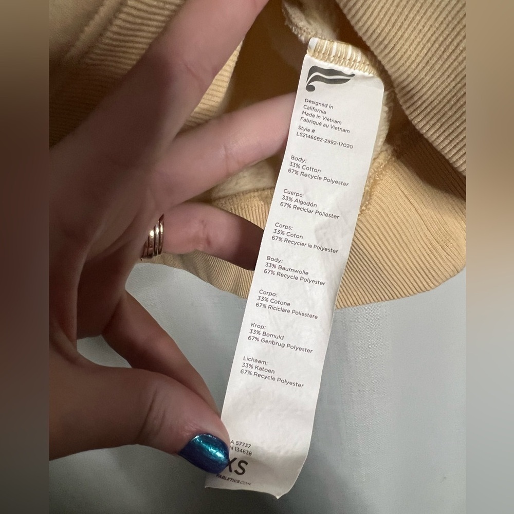 Fabletics James Long Sleeve Pullover Crewneck Swe… - image 8